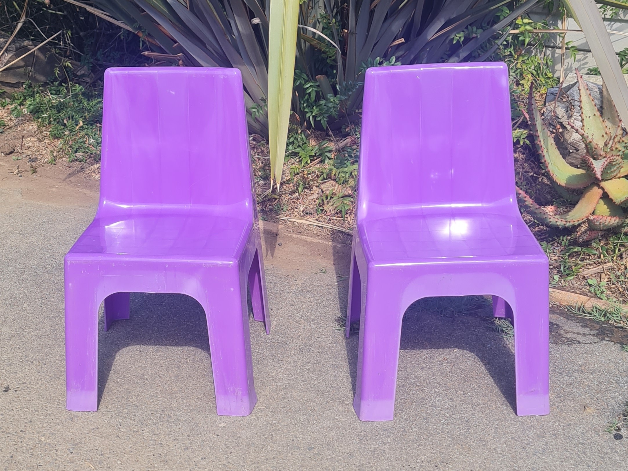 Kiddies Chair - Dark Purple