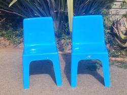 Kiddies Chair - Light Blue