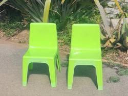 Kiddies Chair - Lime Green
