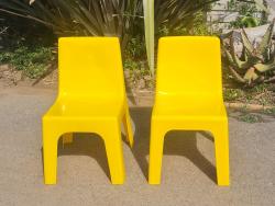 Kiddies Chair - Yellow