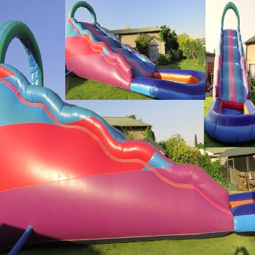 Wave 8 - 16m x 4m x 5m High Slide - R1420